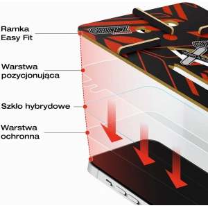 Szkło hybrydowe GrizzGlass HybridGlass Easy do Vivo Y03