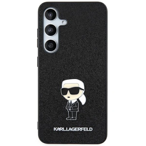 Kup Case Karl Lagerfeld KLHCSA55GKNPSK Samsung Galaxy A55 Hardcase Fixed Glitter Ikonik Logo Metall Pin schwarz/black - KLD1977 - {ean13} - Sklep Home Screen