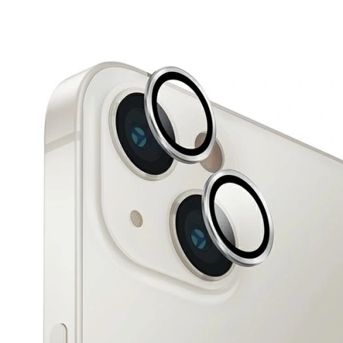 Kup Sticlă pentru obiectivul camerei UNIQ Optix Aluminium Camera Lens Protector Apple iPhone 14 / 14 Plus argint sterling - UNIQ1121 - {ean13} - Sklep Home Screen