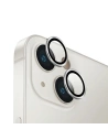 Sticlă pentru obiectivul camerei UNIQ Optix Aluminium Camera Lens Protector Apple iPhone 14 / 14 Plus argint sterling