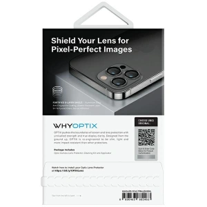 Kup Sklo na objektiv aparátu UNIQ Optix Aluminium Camera Lens Protector Apple iPhone 14 Pro / 14 Pro Max stříbrná barva - UNIQ1123 - {ean13} - Sklep Home Screen