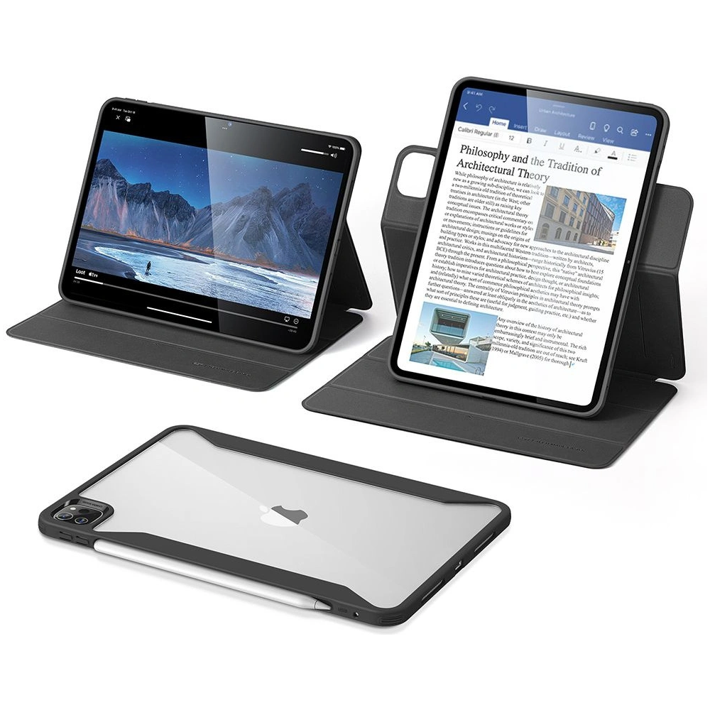 Etui ESR Rebound Hybrid Apple iPad Pro 13 (7. generacji) 2024 Black