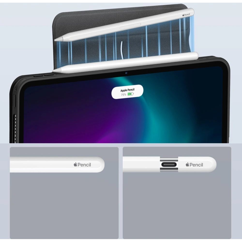 Etui ESR Rebound Hybrid Apple iPad Pro 13 (7. generacji) 2024 Black