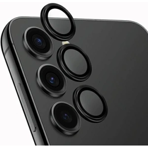 Kup Szkło na obiektyw aparatu UNIQ Optix Aluminium Camera Lens Protector Samsung Galaxy S24+ Plus midnight black - UNIQ1128 - {ean13} - Sklep Home Screen