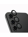 Sklo na objektiv fotoaparátu UNIQ Optix Aluminium Camera Lens Protector Samsung Galaxy S24+ Plus midnight black
