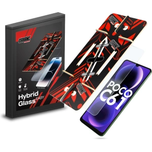 Hybrierglas GrizzGlass HybridGlass Easy für Xiaomi POCO C61