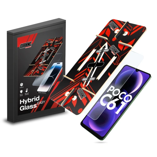 Kup GrizzGlass HybridGlass Easy pentru Xiaomi POCO C61 - GRZ9525 - {ean13} - Sklep Home Screen