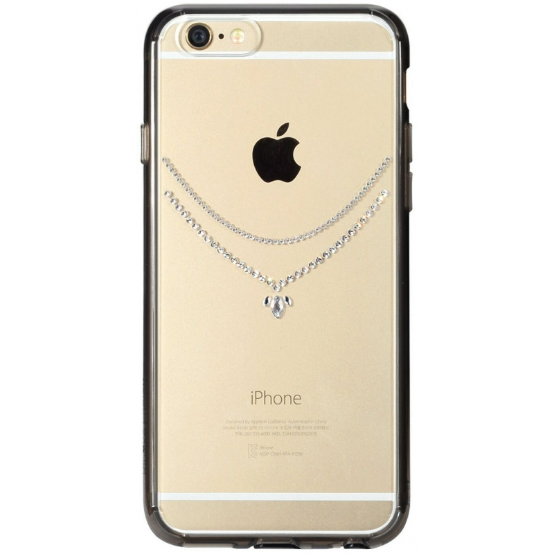 Buy Ringke Noble Crystal Necklace Apple iPhone 6/6s 4.7 Smoke Black - 8809419553365 - RGK242NCK - Homescreen.pl