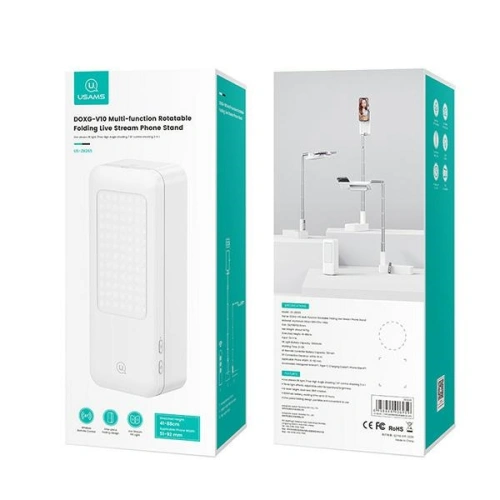 Kup Suport pentru telefon USAMS US-ZB265 cu lampă LED albă. - USA1101 - {ean13} - Sklep Home Screen