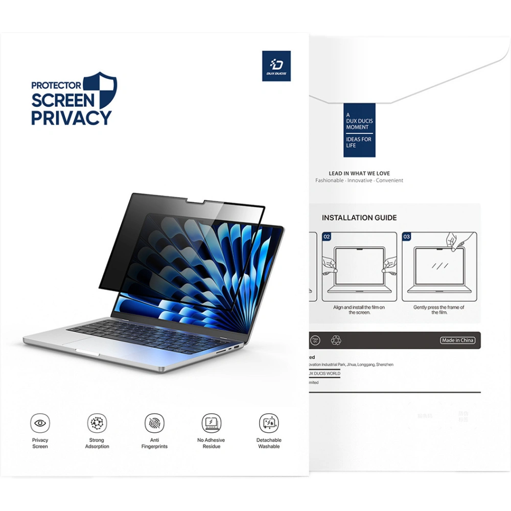 Folia prywatyzująca Dux Ducis Privacy Film Apple MacBook Air 15'' 2023 / 2024