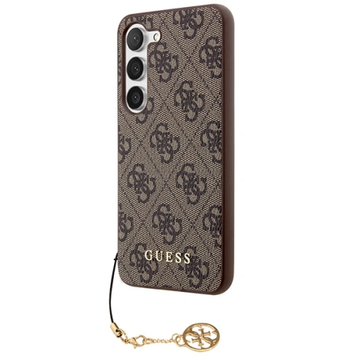Kup Case Guess GUHCSA55GF4GBR Samsung Galaxy A55 Hardcase 4G Charms Collection braun/brown - GUE3423 - {ean13} - Sklep Home Screen