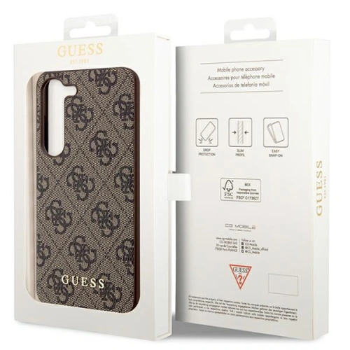 Kup Etui Guess GUHCSA55GF4GBR Samsung Galaxy A55 hardcase 4G Charms Collection brązowy/brown - GUE3423 - {ean13} - Sklep Home Screen