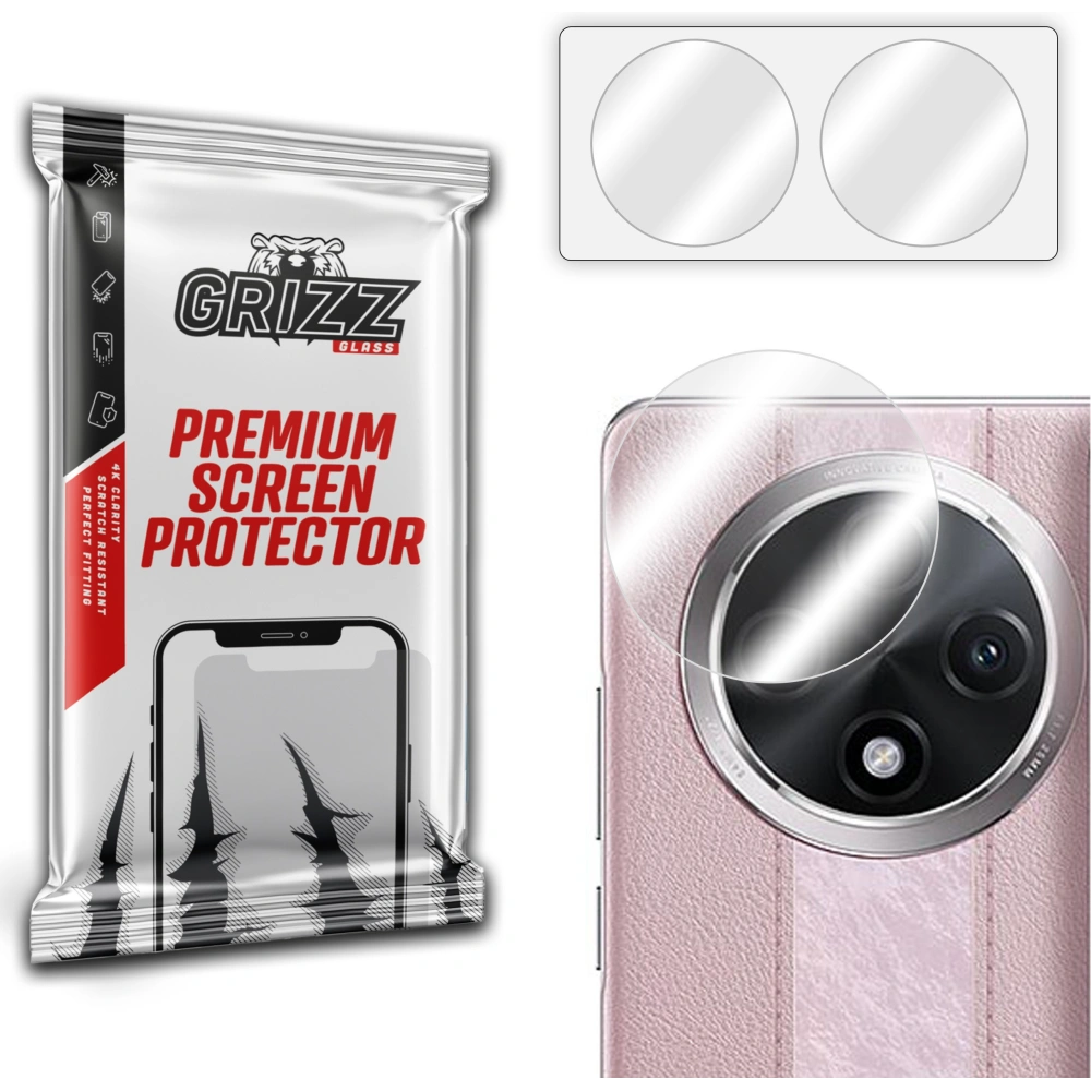 Szkło na aparat GrizzGlass HybridGlass Camera do Oppo A3 Pro