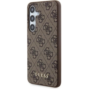 Kup Etui Guess GUOHCSA35G4GFBR Samsung Galaxy A35 hardcase 4G Metal Gold Logo brązowy/brown - GUE3425 - {ean13} - Sklep Home Screen