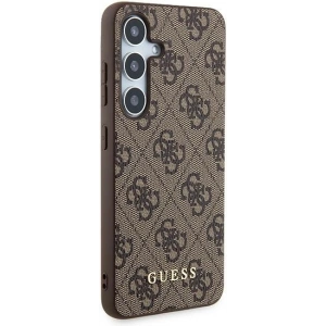 Kup Etui Guess GUOHCSA35G4GFBR Samsung Galaxy A35 hardcase 4G Metal Gold Logo brązowy/brown - GUE3425 - {ean13} - Sklep Home Screen