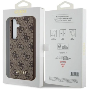 Kup Etui Guess GUOHCSA35G4GFBR Samsung Galaxy A35 hardcase 4G Metal Gold Logo brązowy/brown - GUE3425 - {ean13} - Sklep Home Screen