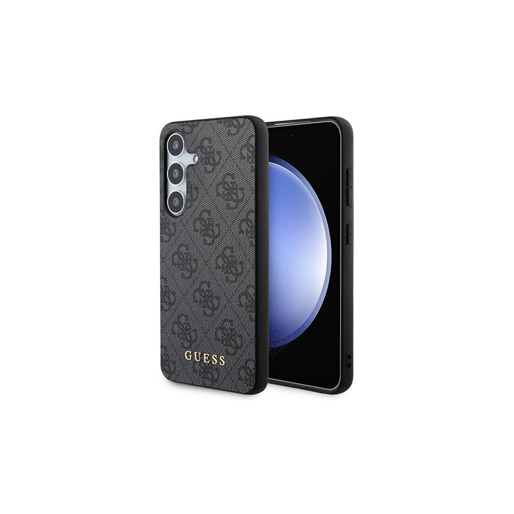 Etui Guess GUOHCSA35G4GFGR Samsung Galaxy A35 hardcase 4G Metal Gold Logo czarny/black