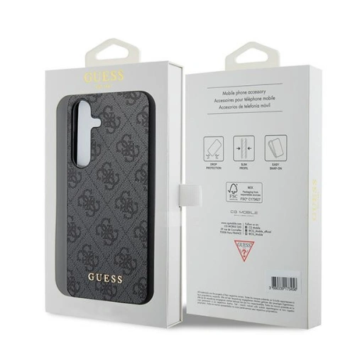 Kup Etui Guess GUOHCSA35G4GFGR Samsung Galaxy A35 hardcase 4G Metal Gold Logo czarny/black - GUE3426 - {ean13} - Sklep Home Screen