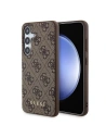 Etui Guess GUOHCSA55G4GFBR Samsung Galaxy A55 hardcase 4G Fém Arany Logó barna/brown