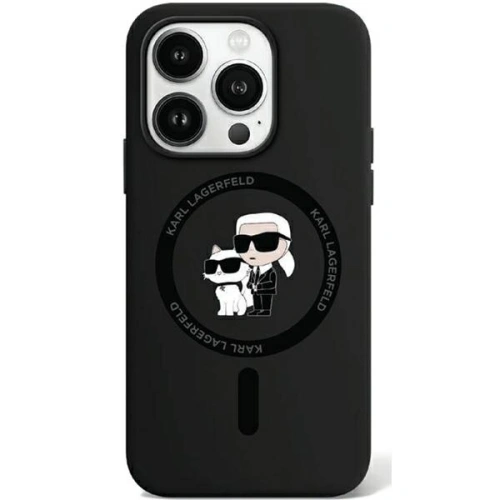 Kup Etui Karl Lagerfeld KLHMP15XSCMKCRHK Apple iPhone 15 Pro Max hardcase silikon Karl & Choupette Ring MagSafe černý/black - KLD1984 - {ean13} - Sklep Home Screen