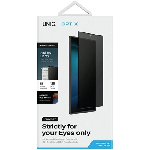 Kup Gehärtetes Glas mit Privatsphäre UNIQ Optix Privacy Samsung Galaxy S24 - UNIQ1139 - {ean13} - Sklep Home Screen