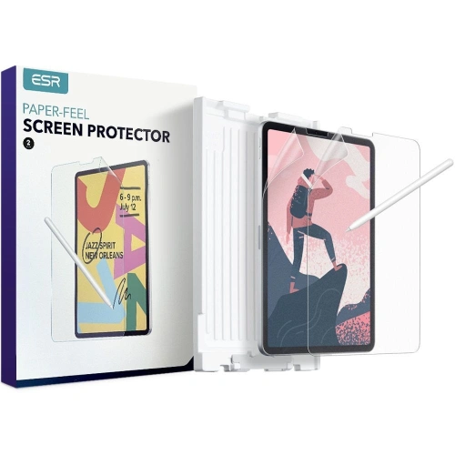 Kup Folia ESR Paper Feel Apple iPad Air 10.9 2020/2022 (4. a 5. generace) / iPad Pro 11 2020/2022 (3. a 4. generace) Matné Čiré [2 PACK] - ESR788 - {ean13} - Sklep Home Screen