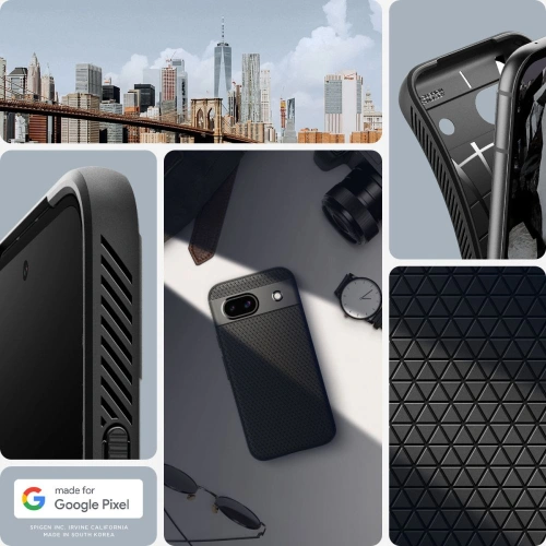 Kup Etui Spigen Liquid Air Google Pixel 8a Negru Mat - SPN3397 - {ean13} - Sklep Home Screen
