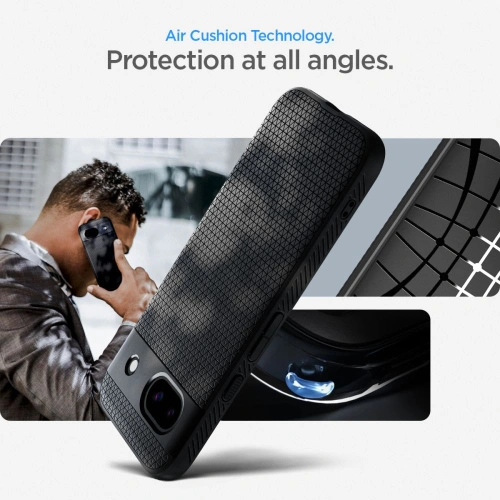 Buy Spigen Liquid Air Google Pixel 8a Matte Black - SPN3397 - {ean13} - Home Screen Store Europe