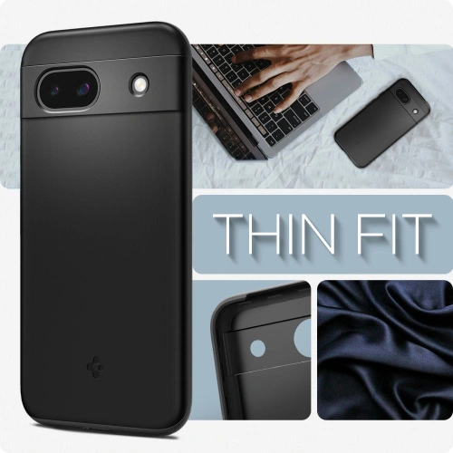 Buy Spigen Thin Fit Google Pixel 8a Black - SPN3398 - {ean13} - Home Screen Store Europe