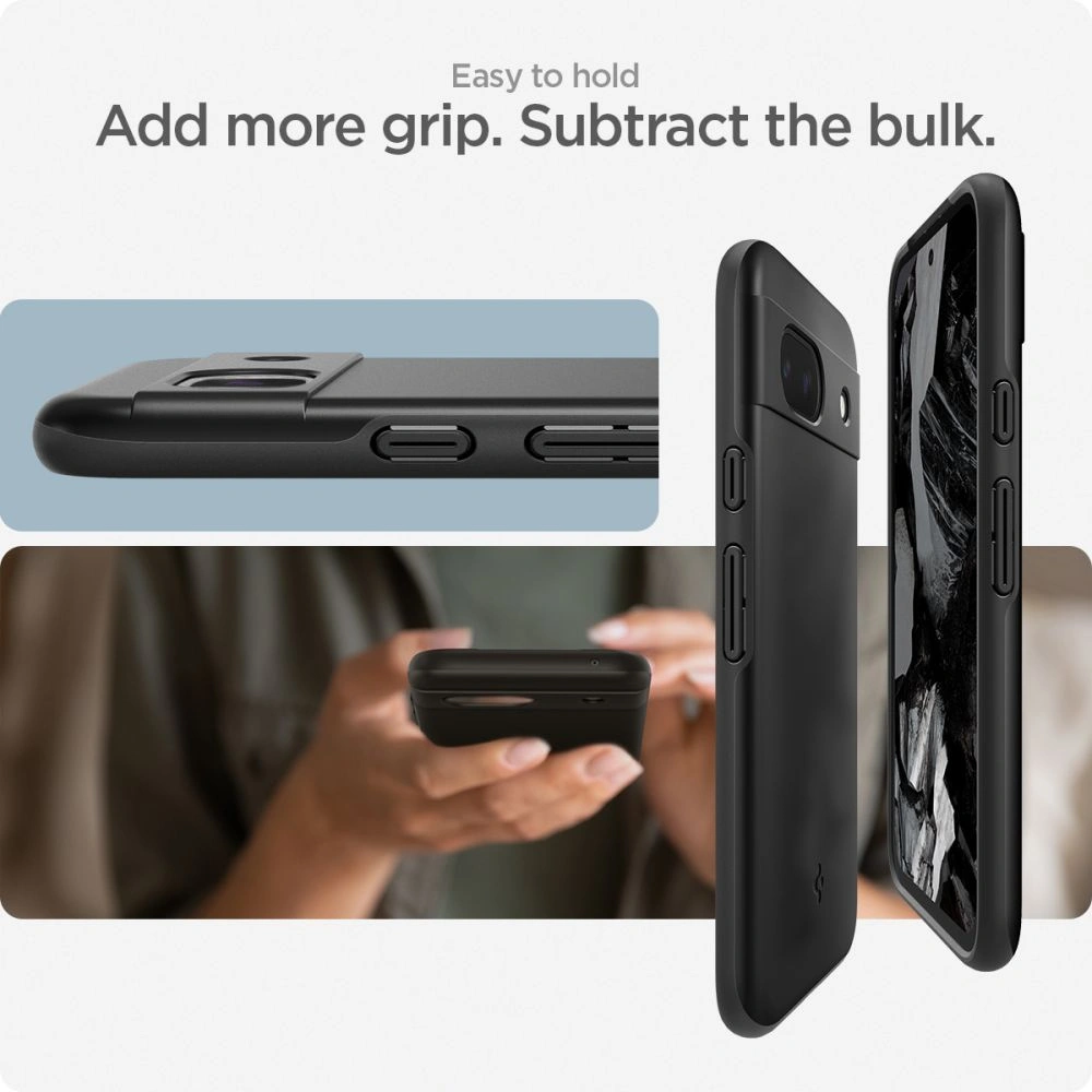 Etui Spigen Thin Fit Google Pixel 8a Black