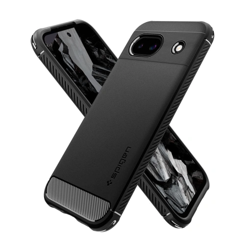 Buy Spigen Rugged Armor Google Pixel 8a Matte Black - SPN3399 - {ean13} - Home Screen Store Europe