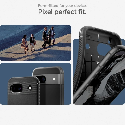 Buy Spigen Rugged Armor Google Pixel 8a Matte Black - SPN3399 - {ean13} - Home Screen Store Europe