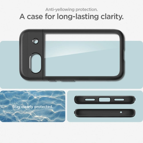 Buy Spigen Ultra Hybrid Google Pixel 8a Matte Black - SPN3400 - {ean13} - Home Screen Store Europe