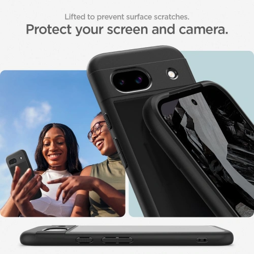 Buy Spigen Ultra Hybrid Google Pixel 8a Matte Black - SPN3400 - {ean13} - Home Screen Store Europe
