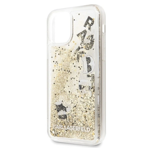 Kup Karl Lagerfeld KLHCN61ROGO iPhone 11 černá-zlatá/black & gold hard case Glitter - KLD153BLKGLD - {ean13} - Sklep Home Screen