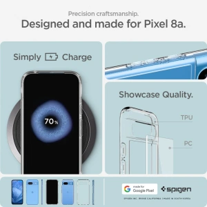 Kup Etui Spigen Ultra Hybrid Google Pixel 8a Crystal Clear - SPN3401 - {ean13} - Sklep Home Screen