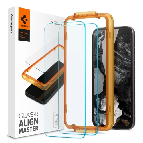 Kup Sticlă călită Spigen GLAS.tR AlignMaster Google Pixel 8a Clear [2 PACK] - SPN3403 - {ean13} - Sklep Home Screen