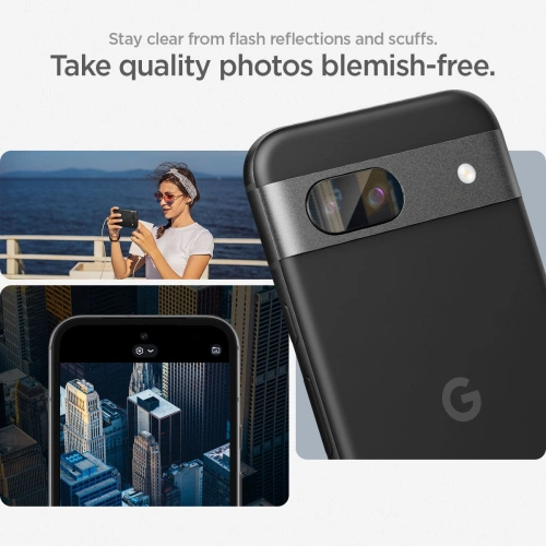 Buy Spigen Optik.tr ez Fit Camera Protector Google Pixel 8a Clear [2 PACK] - SPN3404 - {ean13} - Home Screen Store Europe