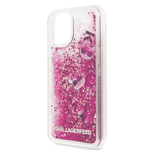Kup Karl Lagerfeld KLHCN61ROPI iPhone 11 Roségold/Rosegold Hartschalenetui Glitter - KLD154RS - {ean13} - Sklep Home Screen