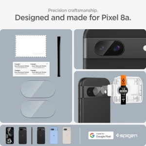 Kup Tvrzené sklo na přístroj Spigen Optik.tr ez Fit Camera Protector Google Pixel 8a Clear [2 PACK] - SPN3404 - {ean13} - Sklep Home Screen