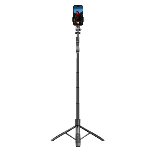 Kup Selfie tyč Crong SelfieGo Ultra Bluetooth stativ (černý) - CRG727 - {ean13} - Sklep Home Screen
