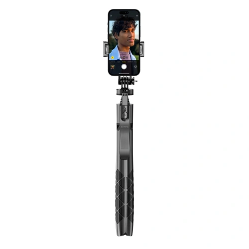 Kup Selfie stick Crong SelfieGo Ultra Bluetooth tripod (czarny) - CRG727 - {ean13} - Sklep Home Screen