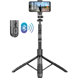 Kup Selfie stick Crong SelfieGo Ultra Bluetooth tripod (czarny) - CRG727 - {ean13} - Sklep Home Screen