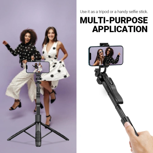 Kup Selfie bot Crong SelfieGo Ultra Bluetooth állvány (fekete) - CRG727 - {ean13} - Sklep Home Screen