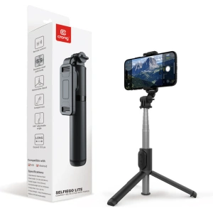 Kup Selfie stick Crong SelfieGo Lite Bluetooth tripod (czarny) - CRG728 - {ean13} - Sklep Home Screen