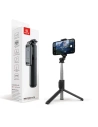 Selfie tyč Crong SelfieGo Lite Bluetooth stativ (černý)