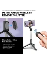Buy Crong SelfieGo Lite selfie stick Bluetooth tripod (black) - CRG728 - {ean13} - Home Screen Store Europe