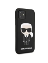 Kup Karl Lagerfeld KLHCN61SLFKBK iPhone 11 Hartschalenetui schwarz/schwarz Silikon Iconic - KLD155BLK - {ean13} - Sklep Home Screen