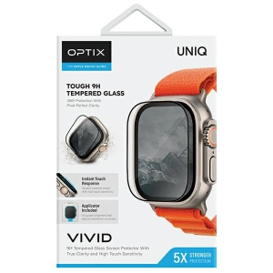 Kup Gehärtetes Glas UNIQ Optix Vivid Apple Watch Ultra 49mm klar - UNIQ1142 - {ean13} - Sklep Home Screen