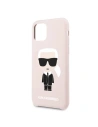 Kup Karl Lagerfeld KLHCN61SLFKPI iPhone 11 hardcase světle růžový/light pink Silicone Iconic - KLD156PNK - {ean13} - Sklep Home Screen